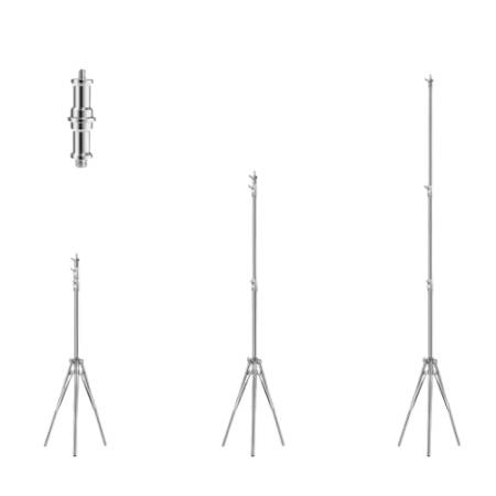 K&F Concept KF34.044 - studyjny, stalowy statyw oświetleniowy